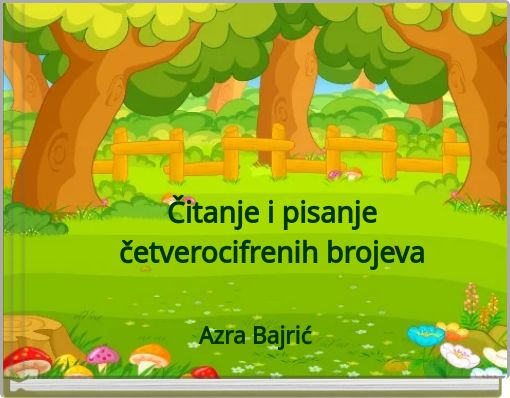 Čitanje i pisanje četverocifrenih brojeva