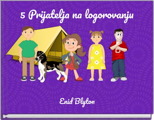 Book Cover for: 5 Prijatelja na logorovanju