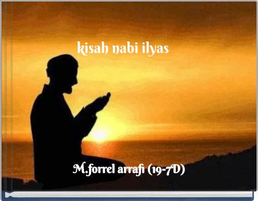 Front cover of 'kisah nabi ilyas' 