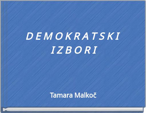 D E M O K R A T S K I I Z B O R I