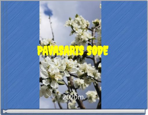 Front cover of 'PAVASARIS SODE' 