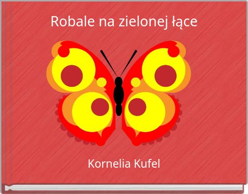 Robale na zielonej łące