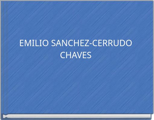 EMILIO SANCHEZ-CERRUDO CHAVES
