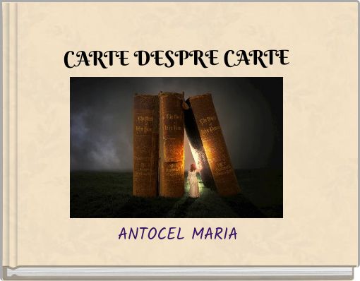 CARTE DESPRE CARTE