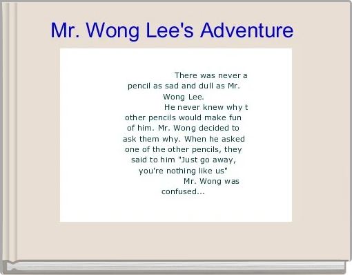 Mr. Wong Lee's Adventure 