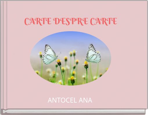 CARTE DESPRE CARTE