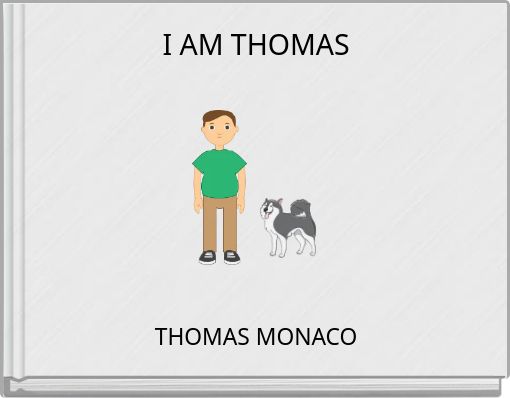 Front cover of 'I AM THOMAS' 