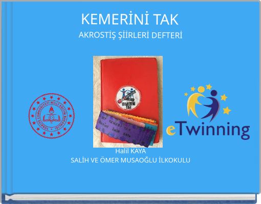 KEMERİNİ TAK AKROSTİŞ ŞİİRLERİ DEFTERİ