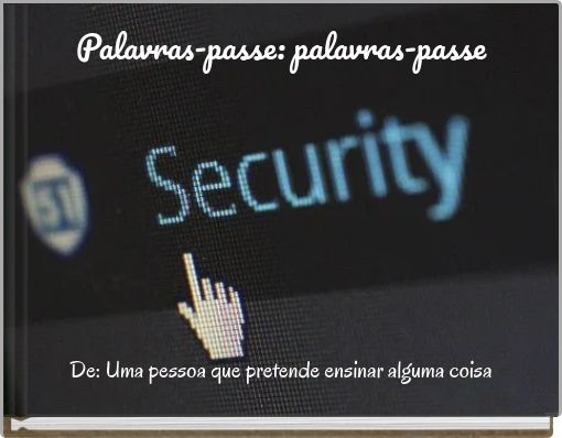 Front cover of 'Palavras-passe: palavras-passe' 