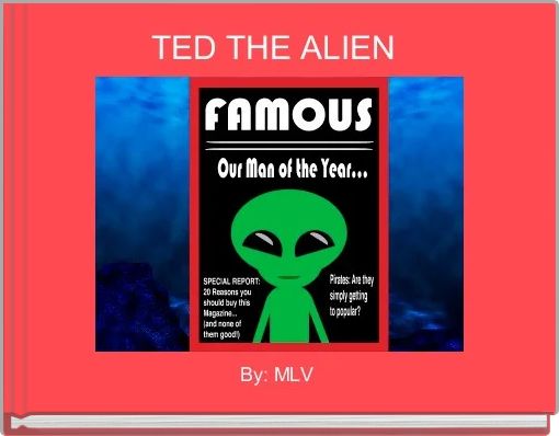 Front cover of 'TED THE ALIEN ' 