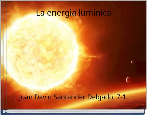 La energia luminica