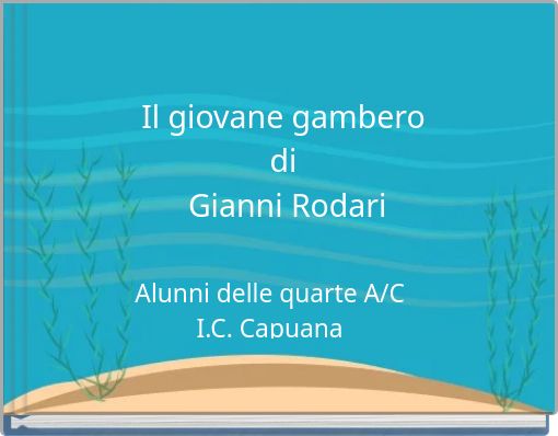 Book Cover for: Il giovane gambero di Gianni Rodari