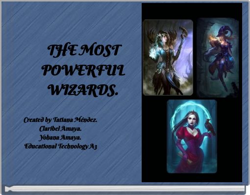Front cover of 'THE MOST POWERFUL WIZARDS.' 
