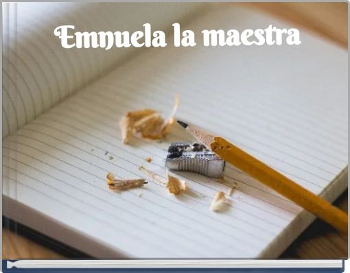 Front cover of 'Emnuela la maestra' 