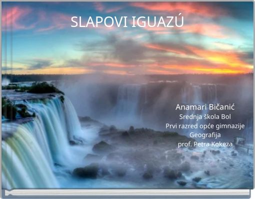 Book Cover for: SLAPOVI IGUAZÚ
