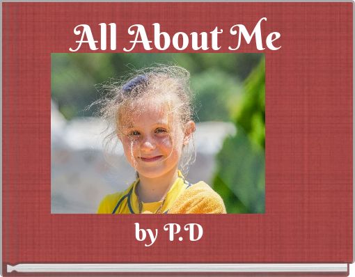 Front cover of 'All About Me' 