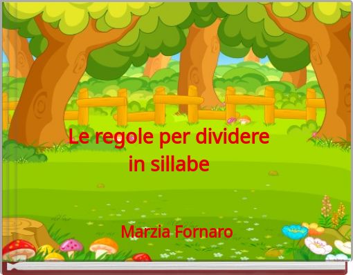 Book Cover for: Le regole per dividere in sillabe