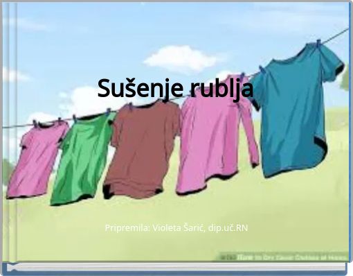 Sušenje rublja