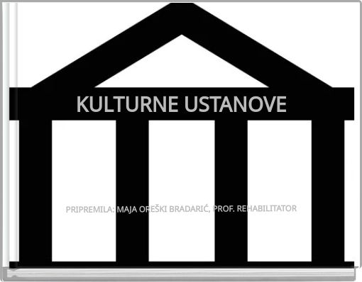 KULTURNE USTANOVE