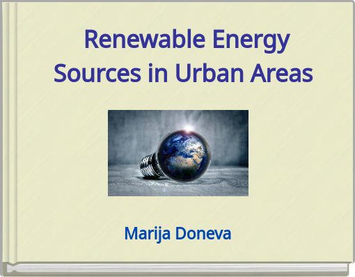 Renewable Energy Sources in Urban Areas