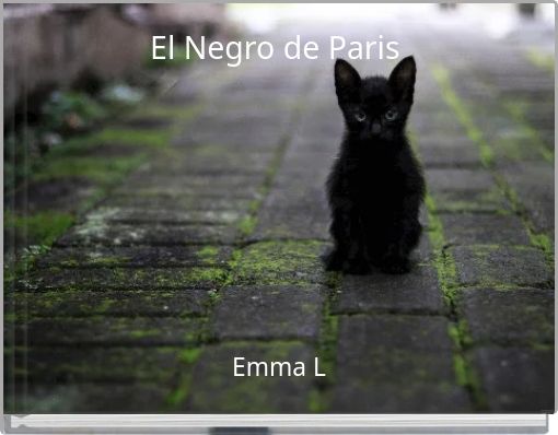 Front cover of 'El Negro de Paris' 