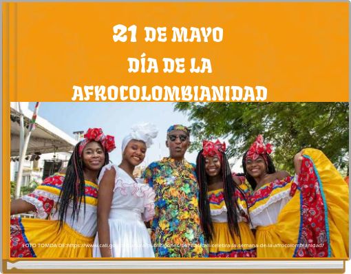 21 DE MAYO DÍA DE LA AFROCOLOMBIANIDAD