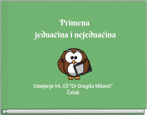 Primena jednačina i nejednačina