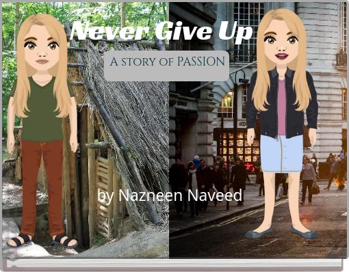 Book Cover for: Never Give Up