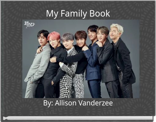 Front cover of 'My Family Book' 