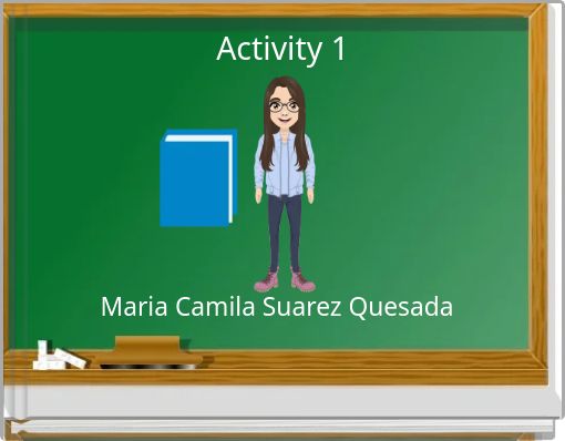 Front cover of 'Activity 1' 