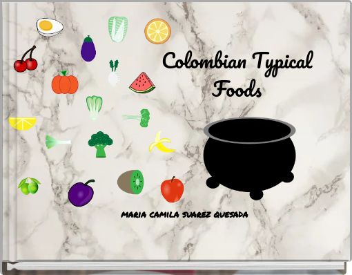 Front cover of 'Colombian Typical Foods' 