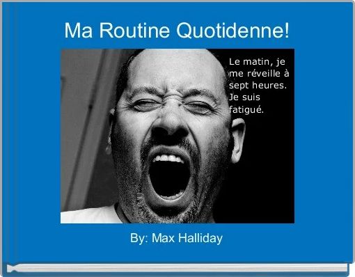 Ma Routine Quotidenne!