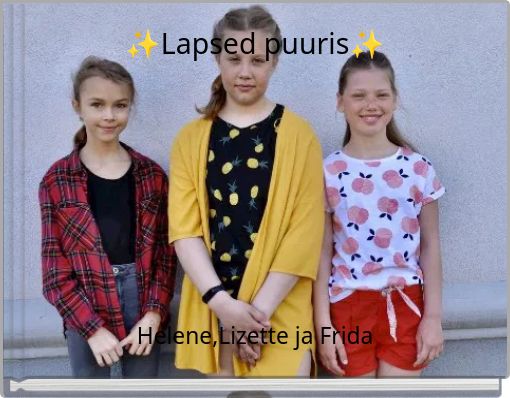 Front cover of '✨Lapsed puuris✨' 