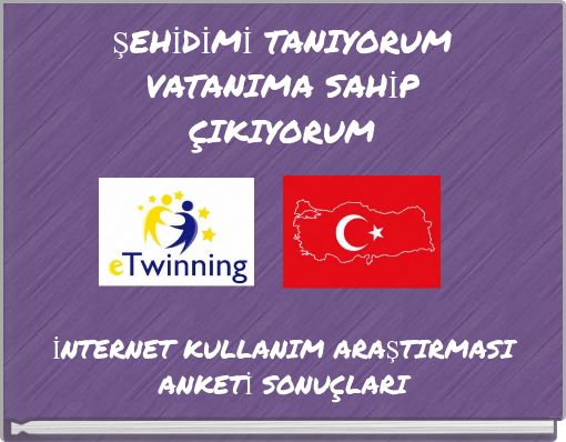 ŞEHİDİMİ TANIYORUM VATANIMA SAHİP ÇIKIYORUM