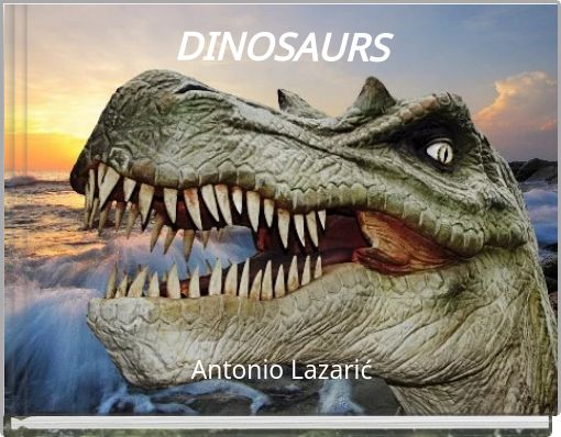 Front cover of 'DINOSAURS' 