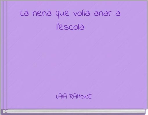 La nena que volia anar a l'escola