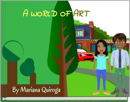 Front cover of 'A WORLD OF ART' 