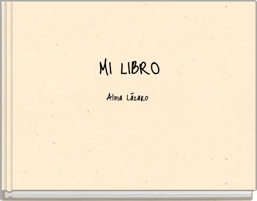 Front cover of 'MI LIBRO' 
