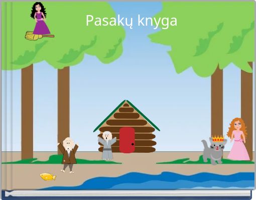 Front cover of 'Pasakų knyga' 