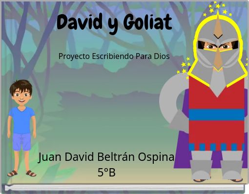 David y Goliat ﻿Proyecto Escribiendo Para Dios
