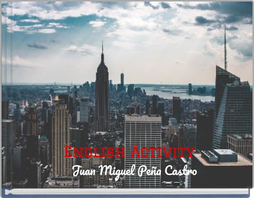 Front cover of 'English Activity' 