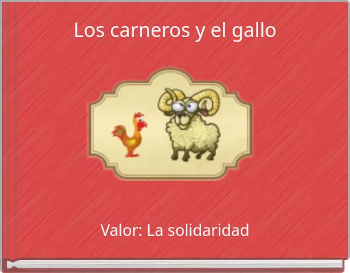 Los carneros y el gallo