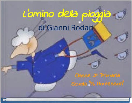 Book Cover for: L'omino della pioggia di Gianni Rodari