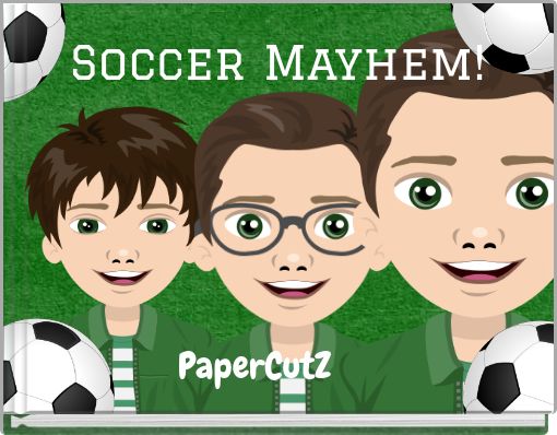 Front cover of 'Soccer Mayhem!' 