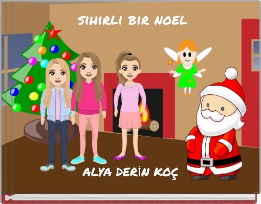 Front cover of 'sihirli bir noel' 