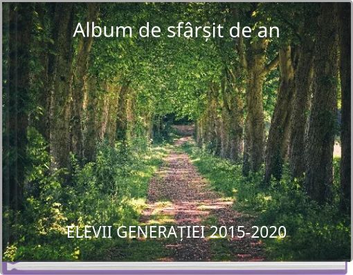 Album de sfârșit de an