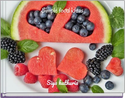 Simple food ideas