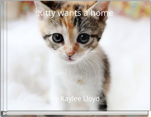 Front cover of 'Kitty wants a home' 