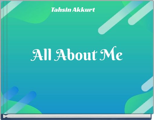 Front cover of 'All About Me' 