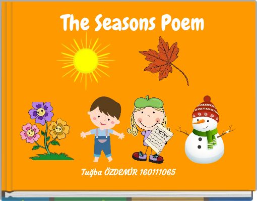Front cover of 'The Seasons Poem' 